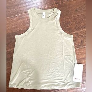 Lululemon Light Green Jersey Training Tank